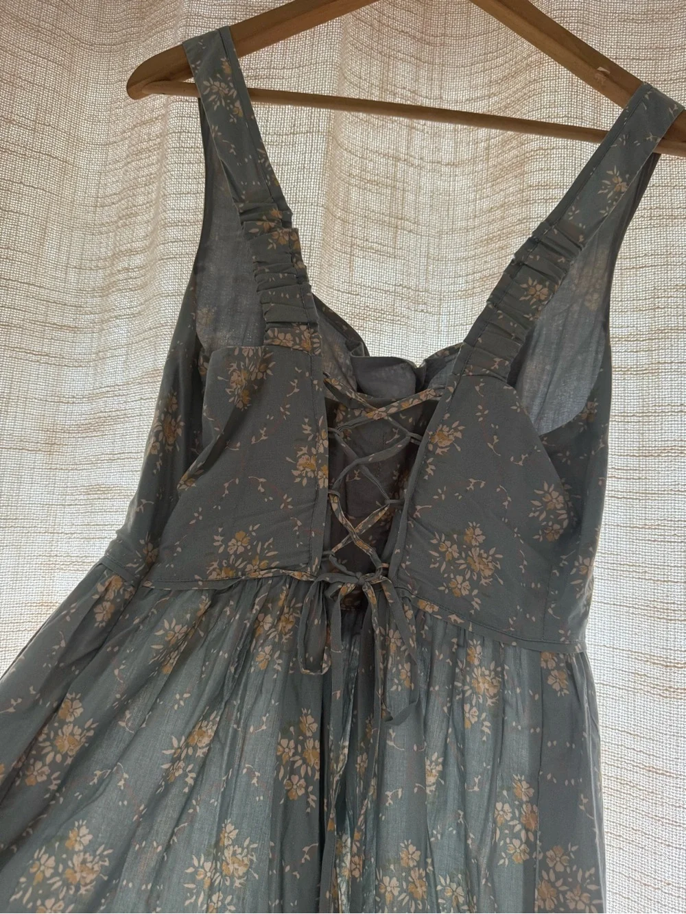 Christy Dawn Adele Dress in spruce bouquet - Picture 6 of 8